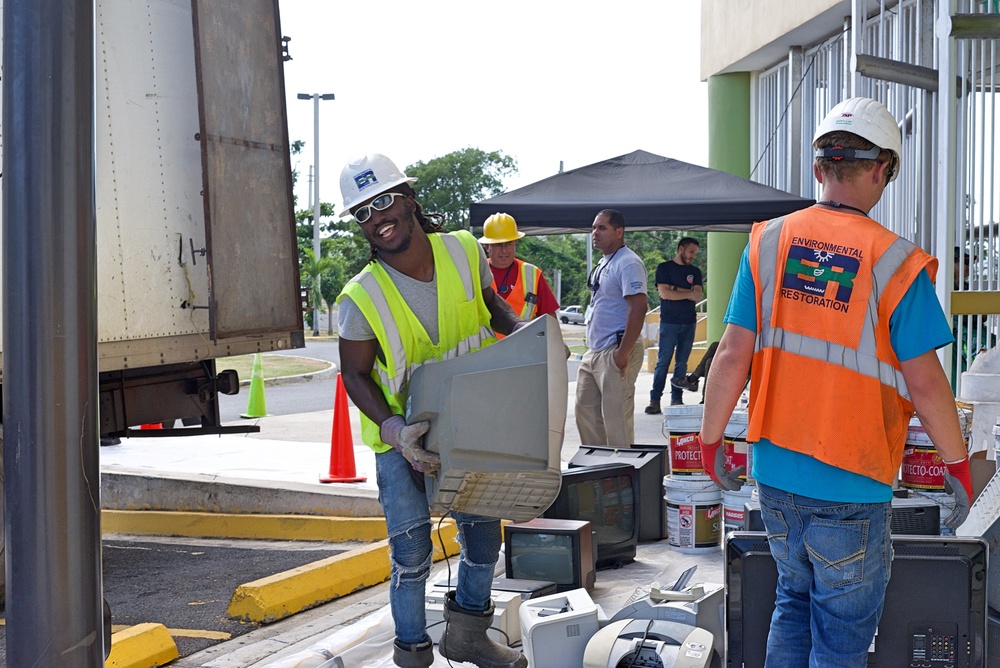 Household Hazardous Waste and Electronics Collected in Juana Diaz