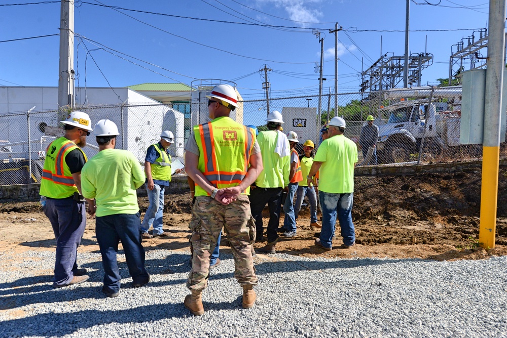 FEMA, USACE, PREPA, and Louis Berger Corporation Install New Gnerators in Culebra