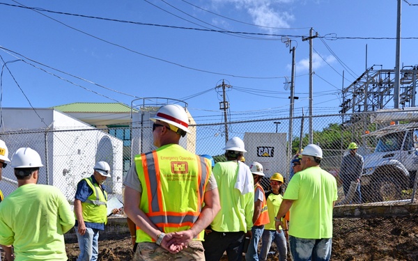 FEMA, USACE, PREPA, and Louis Berger Corporation Install New Gnerators in Culebra