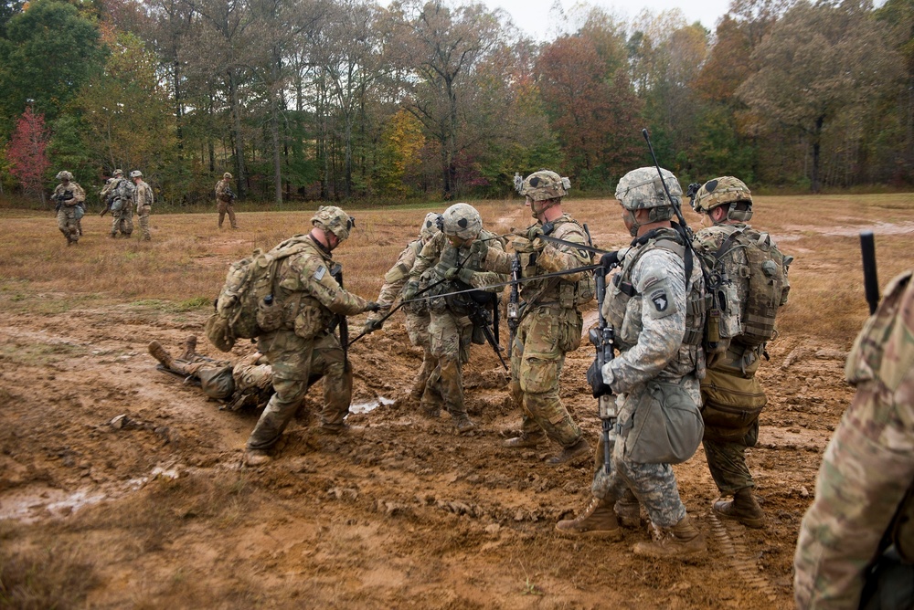 “Attack” company tackles live fire exercise