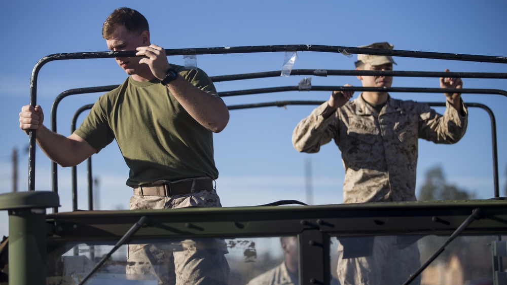 2nd LAAD Participates In A Field Training Exercise At National Training Center Fort Irwin