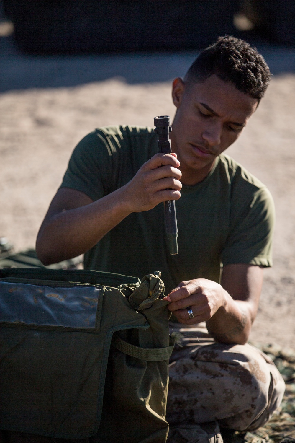 2nd LAAD Participates In A Field Training Exercise At National Training Center Fort Irwin