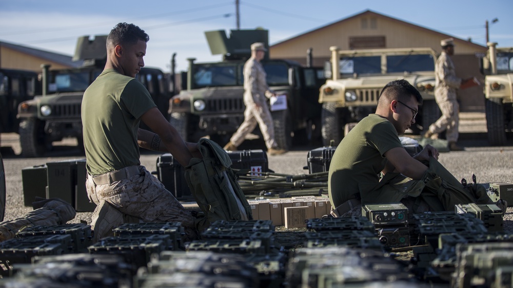 2nd LAAD Participates In A Field Training Exercise At National Training Center Fort Irwin