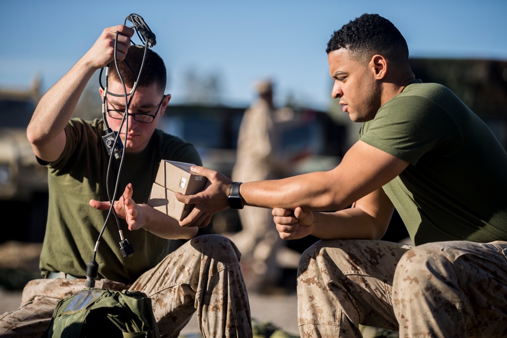 2nd LAAD Participates In A Field Training Exercise At National Training Center Fort Irwin