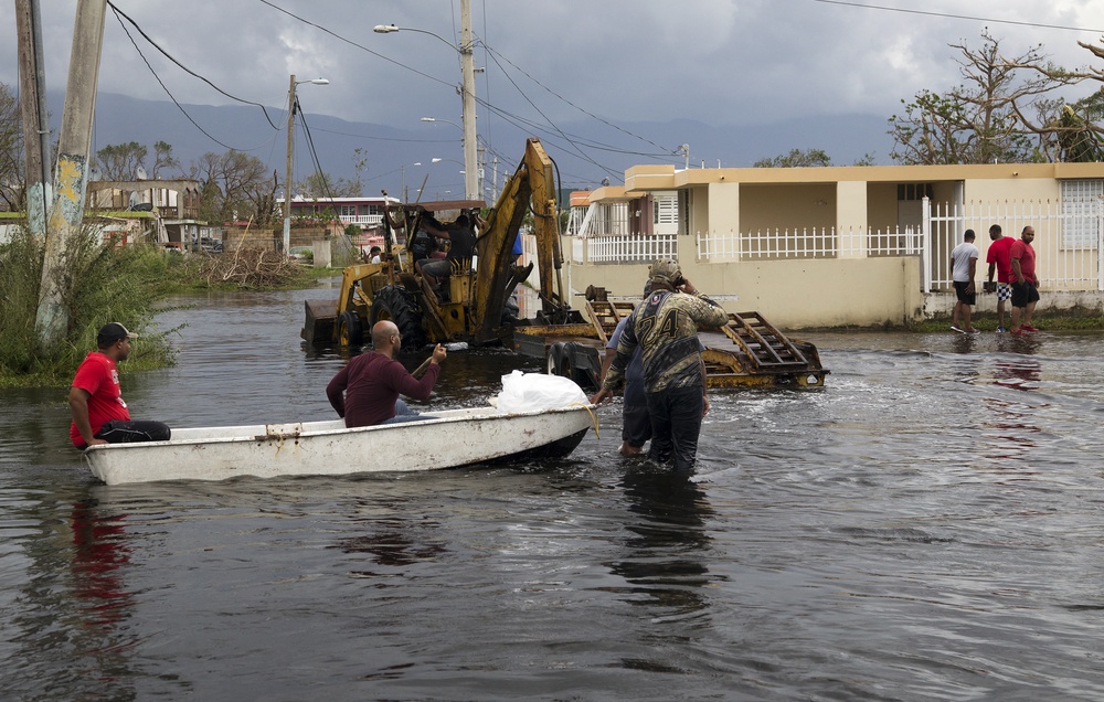 Neighbors Rescue Survivors in Loíza