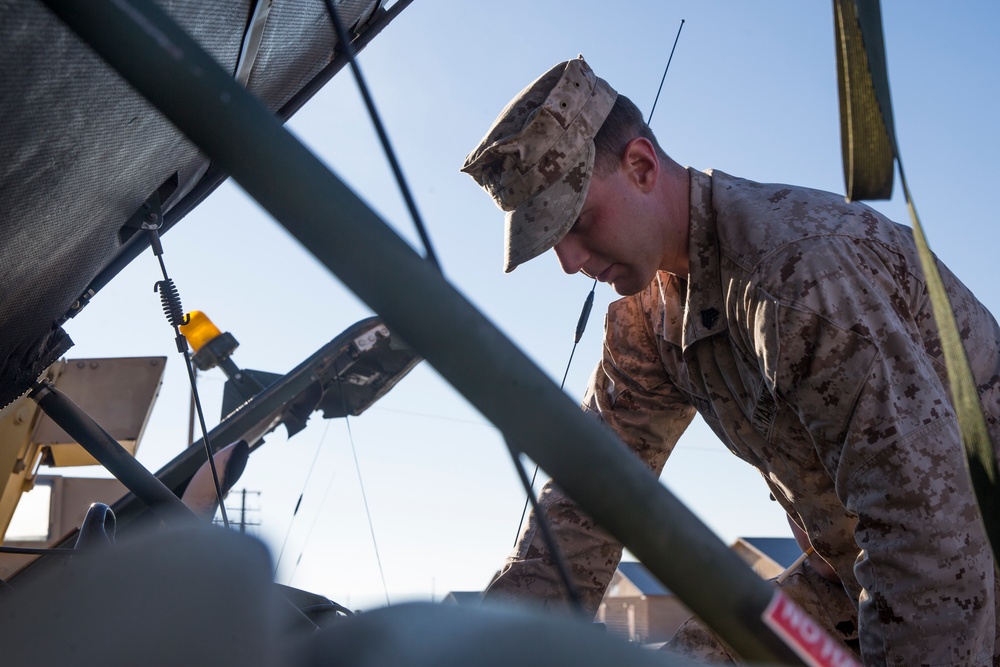 2nd LAAD Participates In A Field Training Exercise At National Training Center Fort Irwin