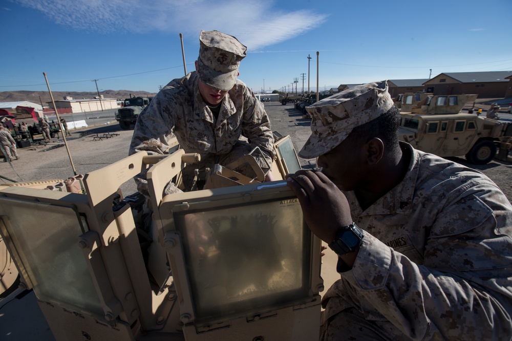 2nd LAAD Participates In A Field Training Exercise At National Training Center Fort Irwin