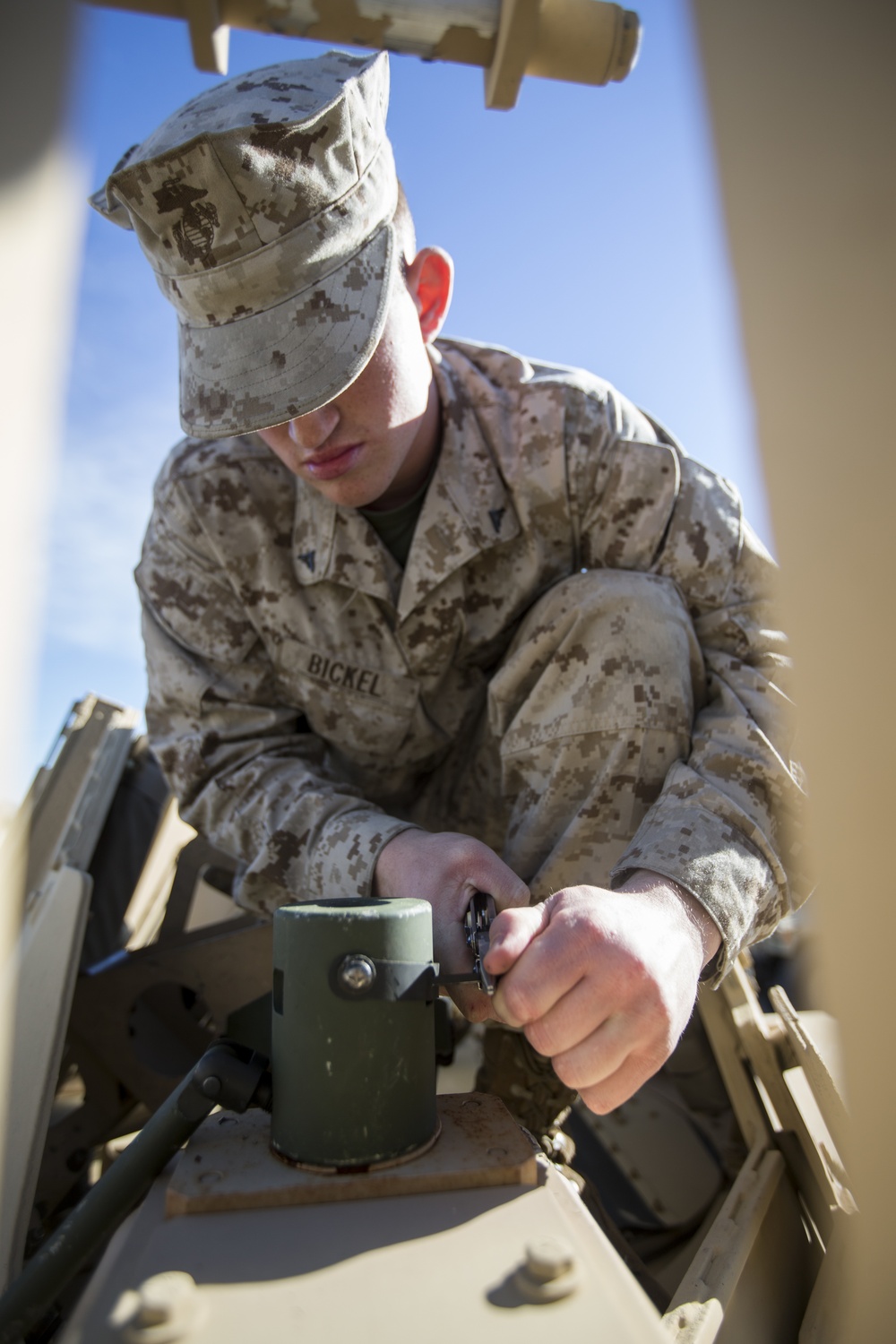 2nd LAAD Participates In A Field Training Exercise At National Training Center Fort Irwin