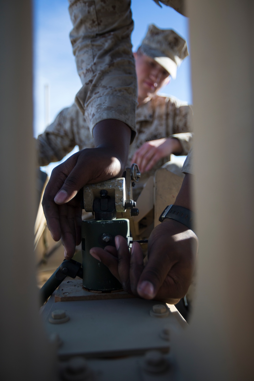 2nd LAAD Participates In A Field Training Exercise At National Training Center Fort Irwin