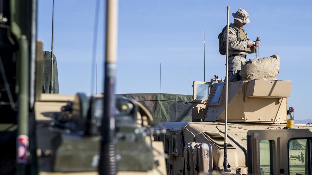 2nd LAAD Participates In A Field Training Exercise At National Training Center Fort Irwin