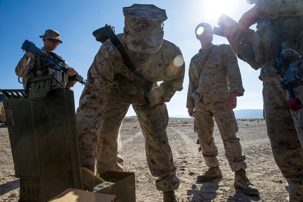 2nd LAAD Participates In A Field Training Exercise At National Training Center Fort Irwin