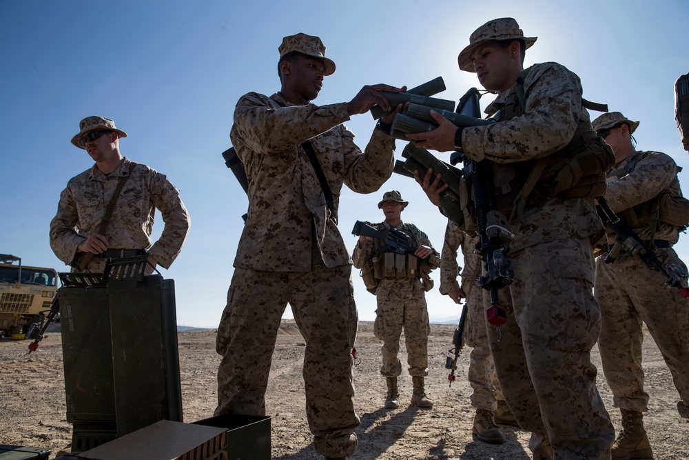 2nd LAAD Participates In A Field Training Exercise At National Training Center Fort Irwin