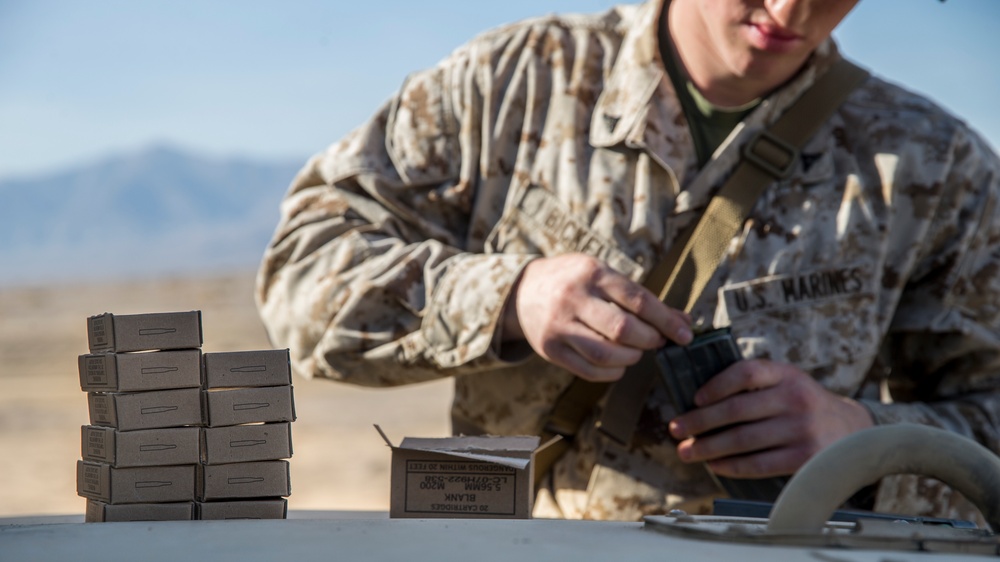 2nd LAAD Participates In A Field Training Exercise At National Training Center Fort Irwin