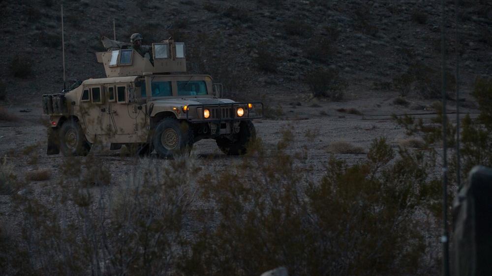 2nd LAAD Participates In A Field Training Exercise At National Training Center Fort Irwin