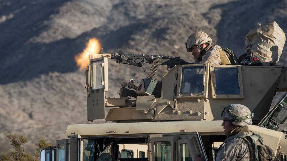 2nd LAAD Participates In A Field Training Exercise At National Training Center Fort Irwin