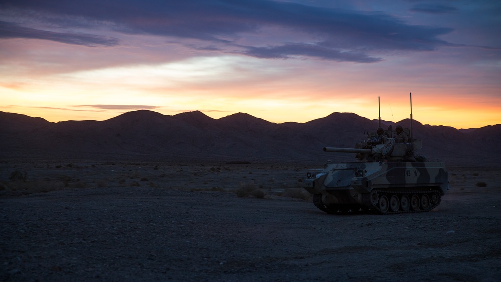 2nd LAAD Participates In A Field Training Exercise At National Training Center Fort Irwin