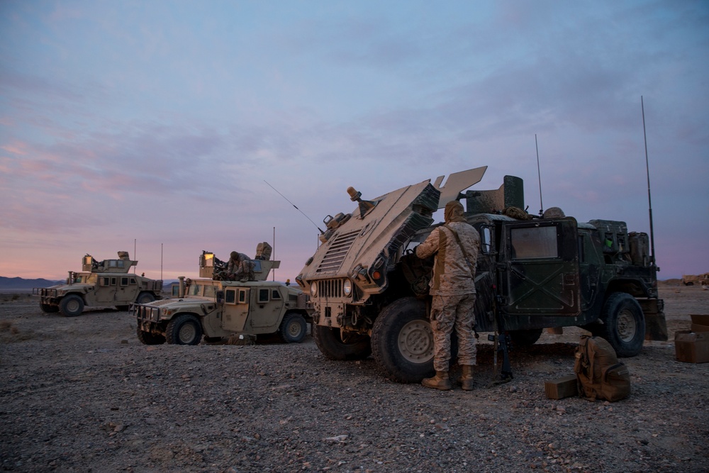 2nd LAAD Participates In A Field Training Exercise At National Training Center Fort Irwin