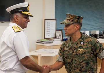 Indian Navy delegates visit MCBH