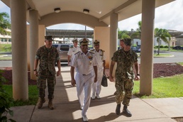 Indian Navy delegates visit MCBH