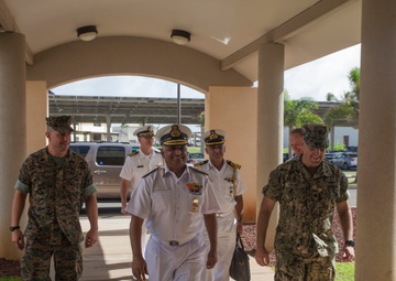 Indian Navy delegates visit MCBH
