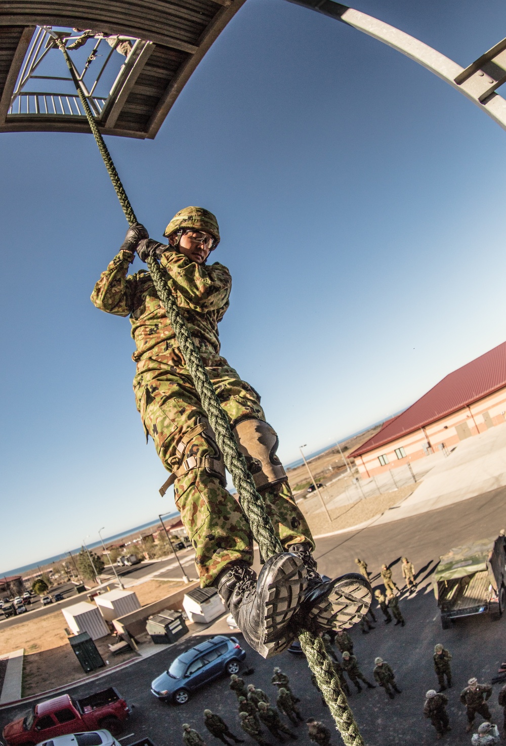 Exercise Iron Fist 2018: Fast Rope Drills