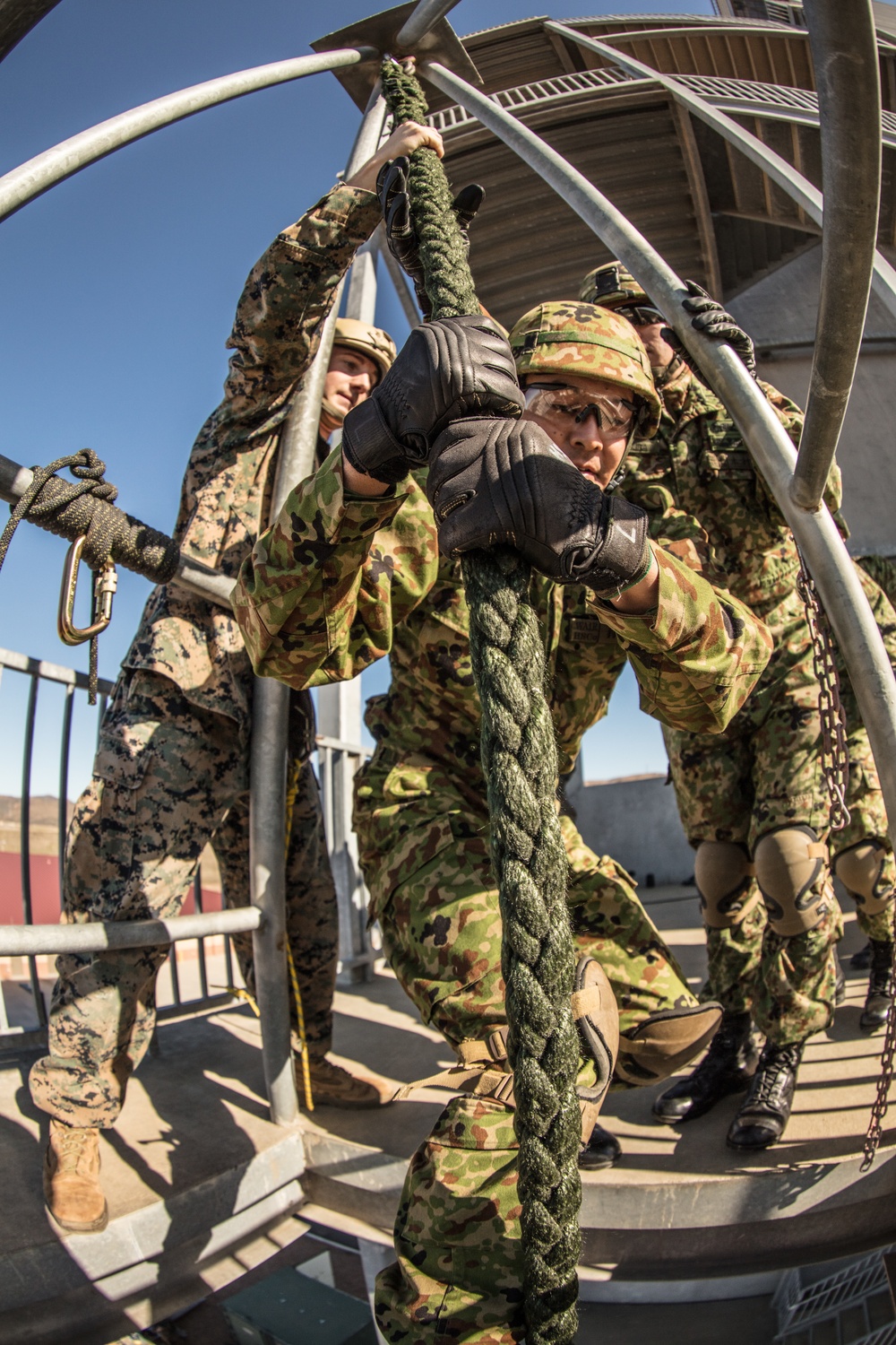 Exercise Iron Fist 2018: Fast Rope Drills