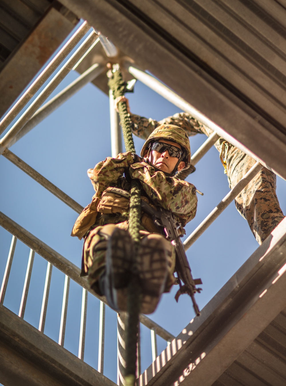 Exercise Iron Fist 2018: Fast Rope Drills