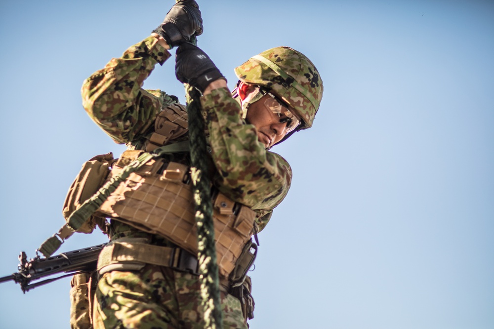 Exercise Iron Fist 2018: Fast Rope Drills