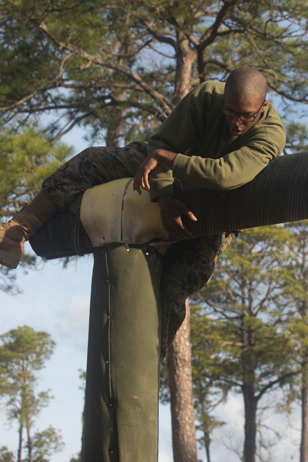 Alpha and Oscar Company Confidence Course