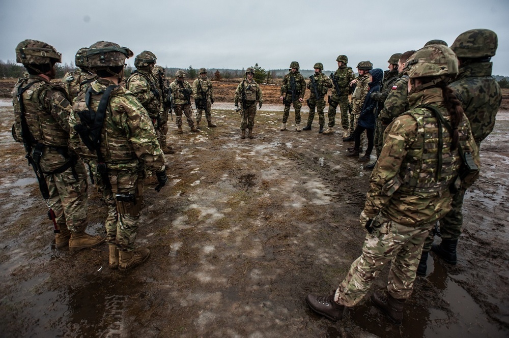 Battle Group Poland Combined Military Police Training