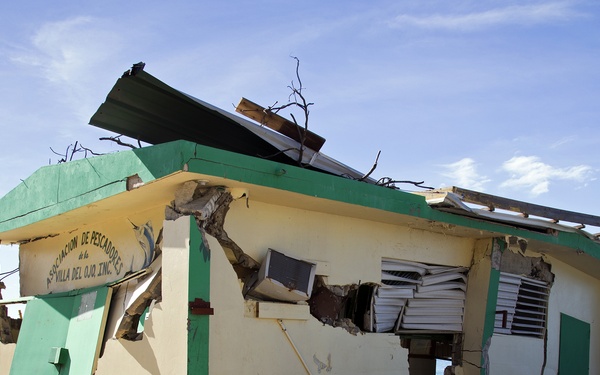 Villa del Ojo Fish Market Destroyed