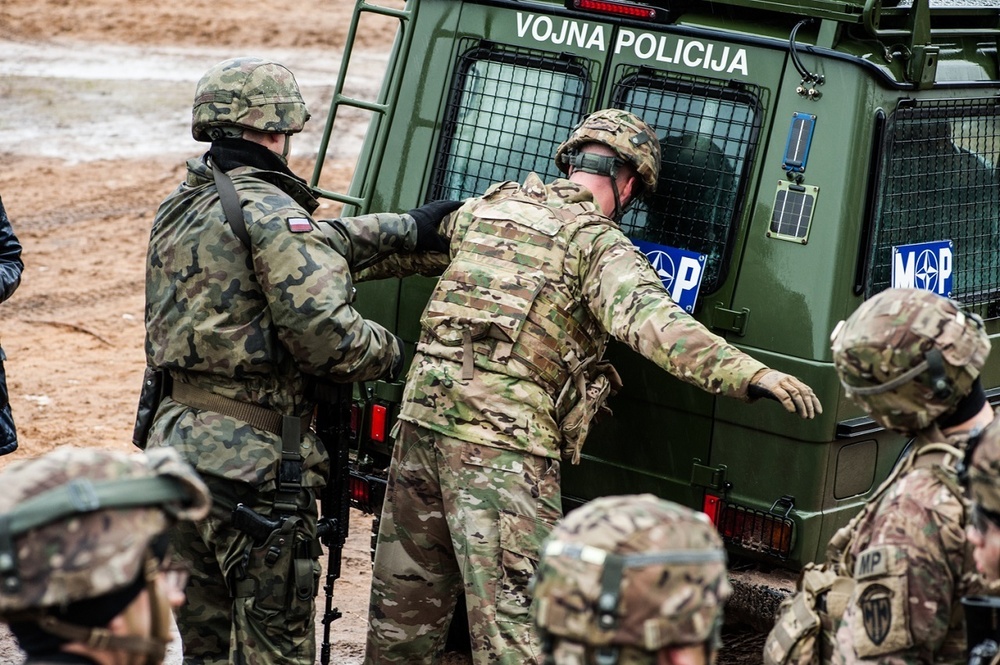 DVIDS - Images - Battle Group Poland Combined Military Police Training ...