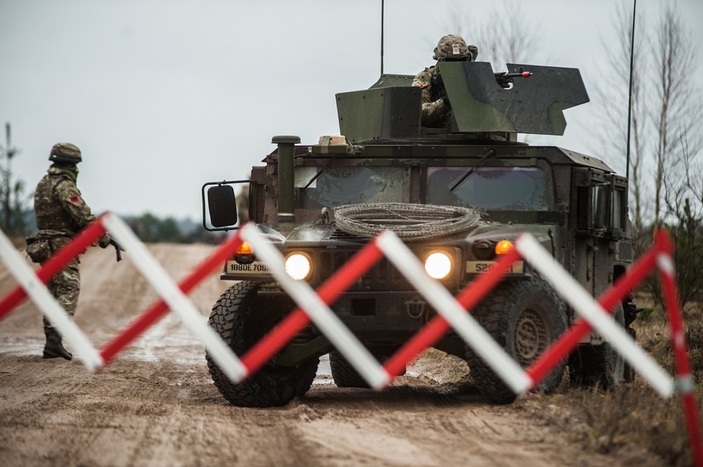 Battle Group Poland Combined Military Police Training