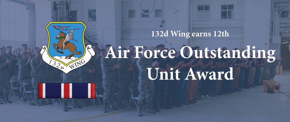 132d Wing earns 12th Outstanding Unit Award