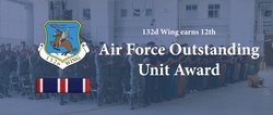 132d Wing wins 12th Outstanding Unit Award