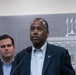 Secretary of Housing and Urban Development Ben Carson Answers the Press in Puerto Rico