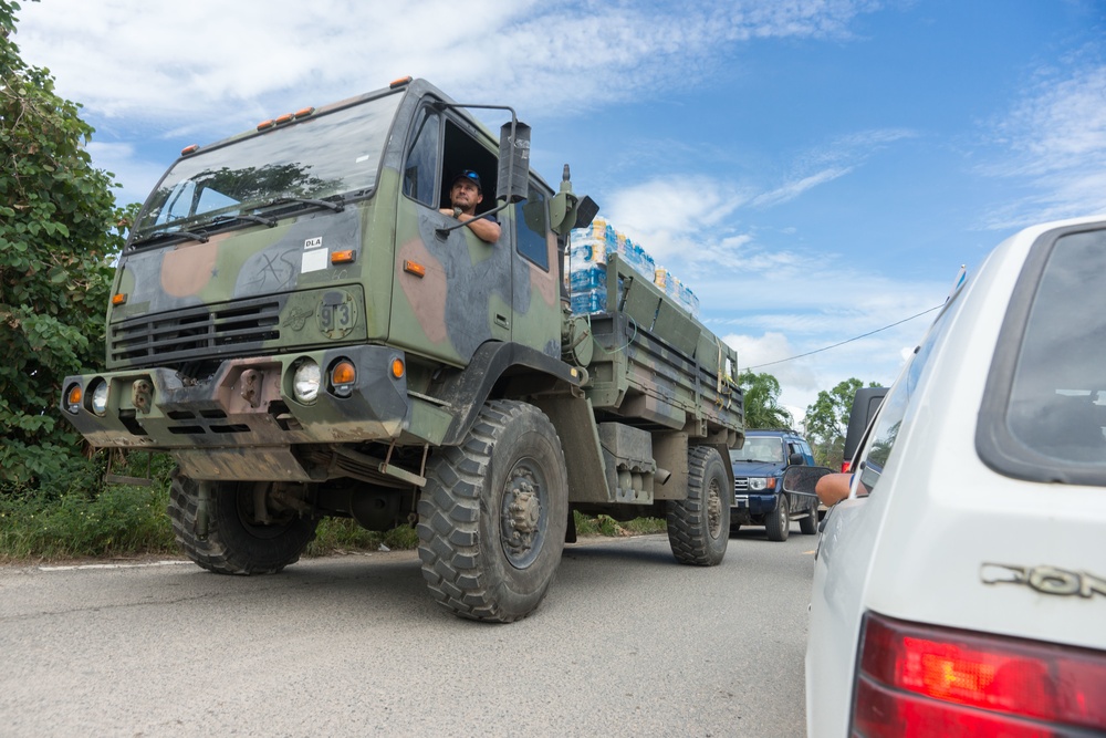 National Guard in Utuado