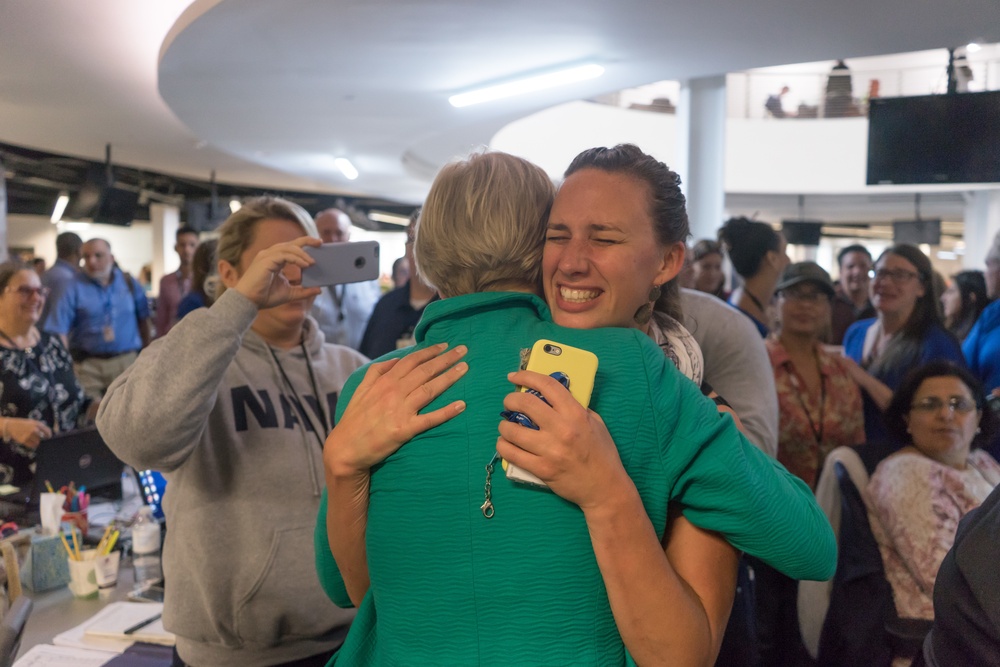 Senator Elizabeth Warren Visits the JFO in Puerto Rico