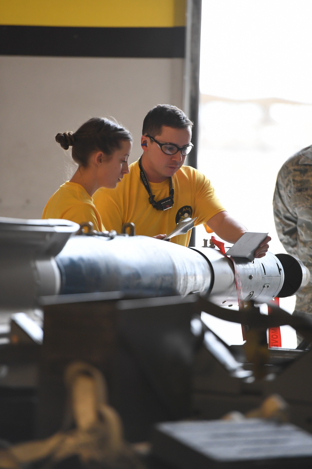 F-35A weapons loading competition