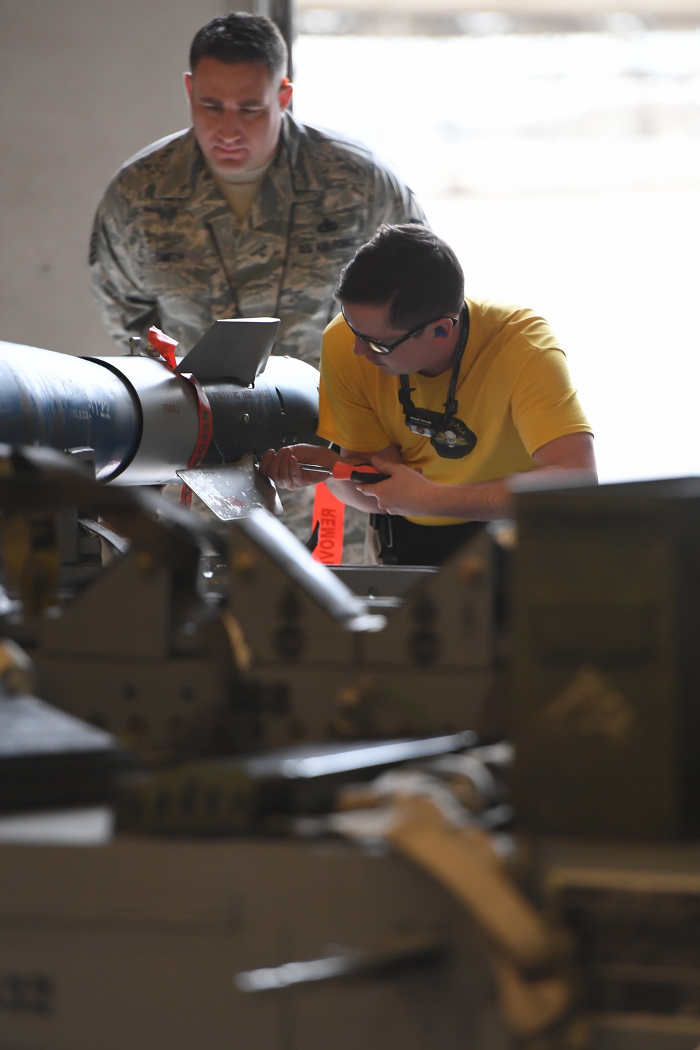 F-35A weapons loading competition