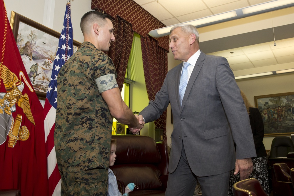 Staff Sergeant Scholly Promotion Ceremony