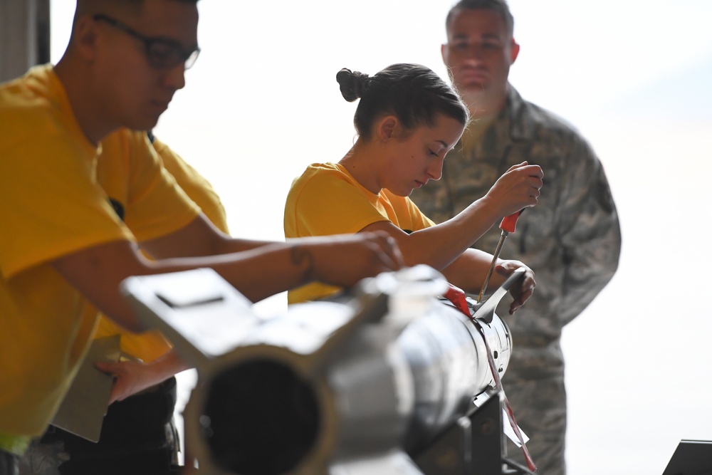 F-35A weapons loading competition