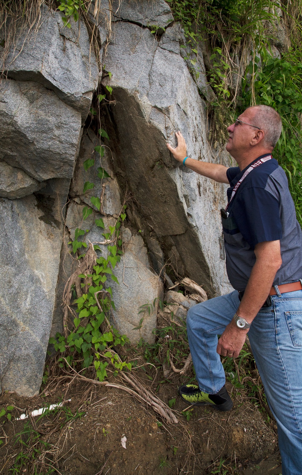 Studying Rock Formations in Naguabo