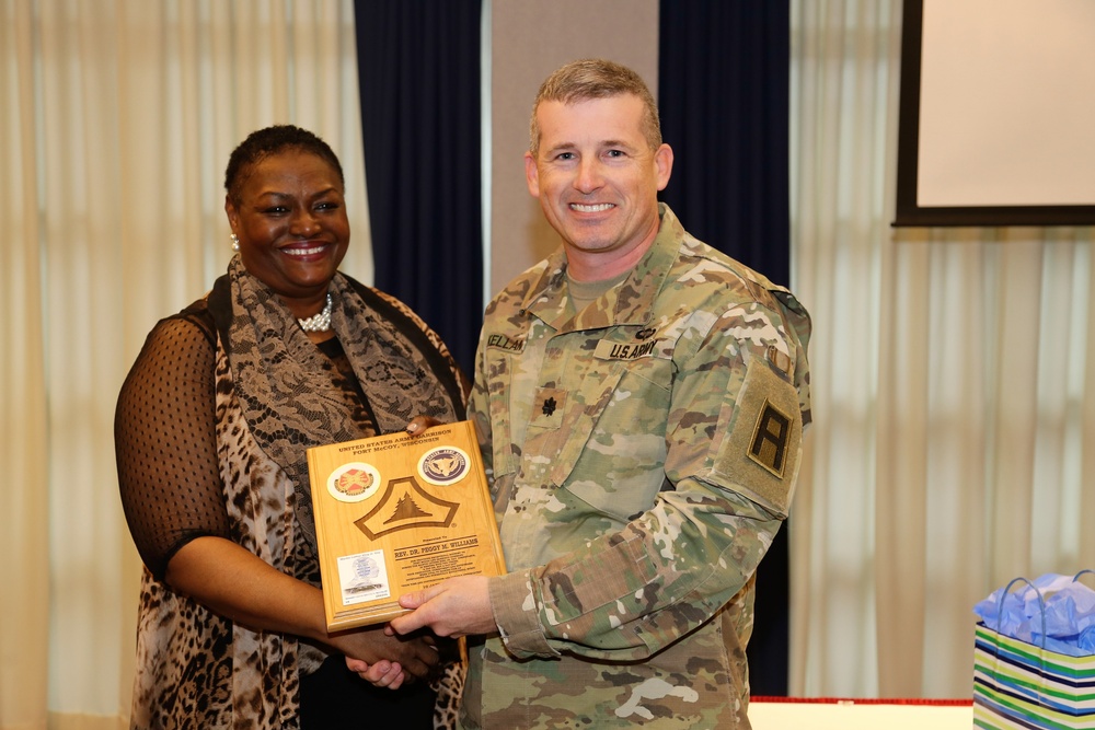 Fort McCoy holds 2018 observance for Martin Luther King Jr. holiday