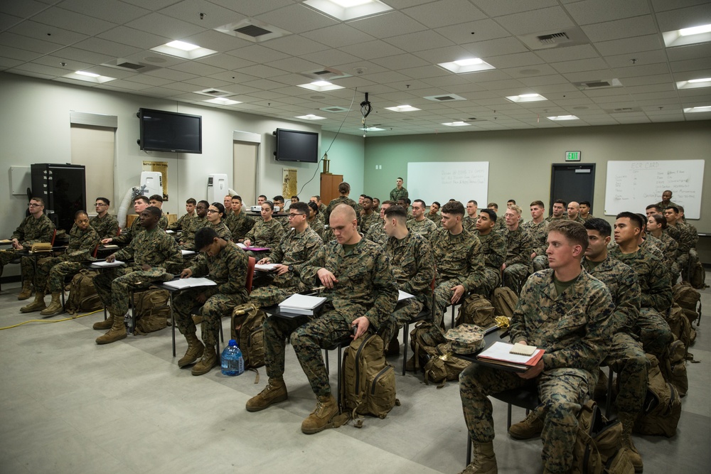 Introduction to Corporals Course 3-18 1st Marine Logistics Group