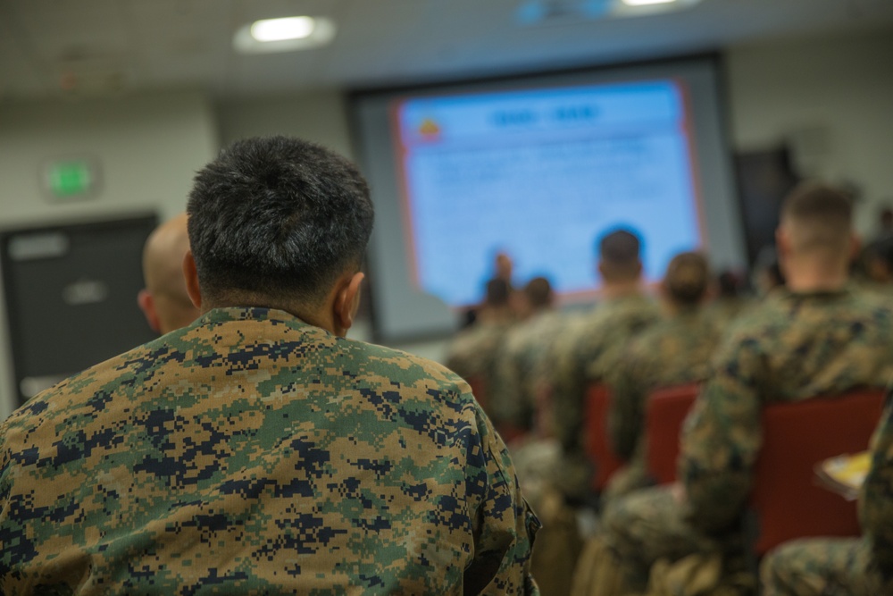 Introduction to Corporals Course 3-18 1st Marine Logistics Group