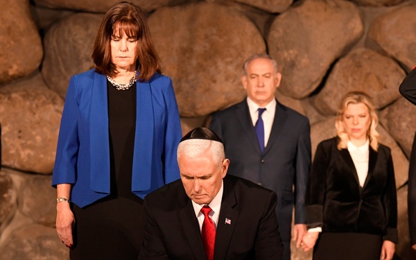 Vice President Mike Pence visits Yad Vashem