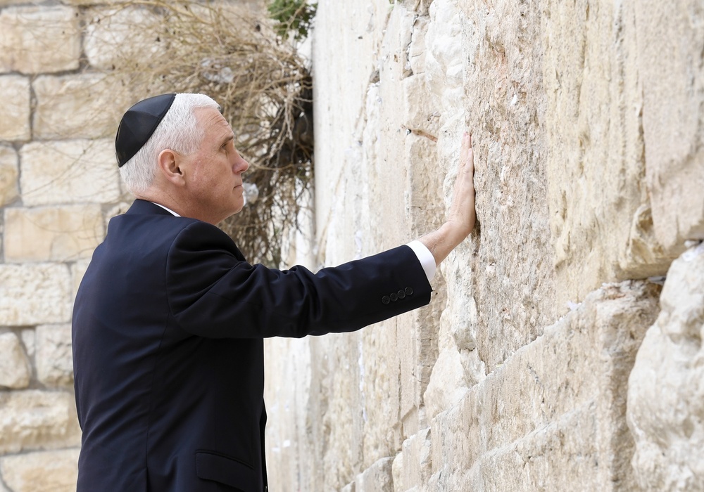 DVIDS - Images - Vice President Mike Pence visits Western Wall [Image 8 ...