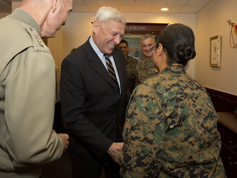 Master Sergeant Brazil Promotion Ceremony