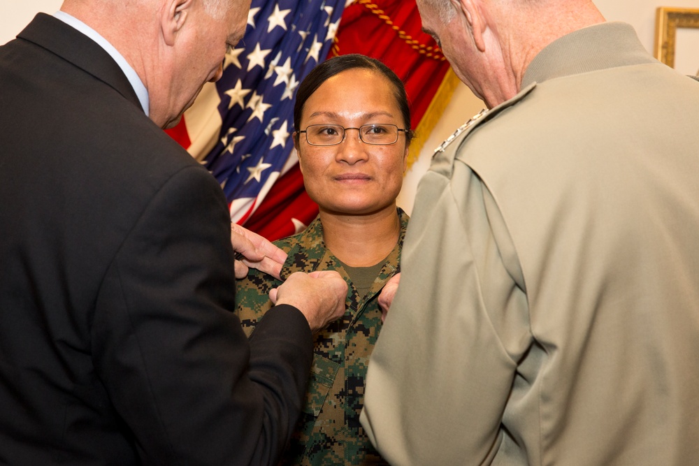 Master Sergeant Brazil Promotion Ceremony